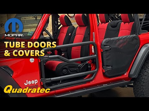 Mopar Tube Doors & Tube Door Covers for Jeep Wrangler JL & Gladiator JT