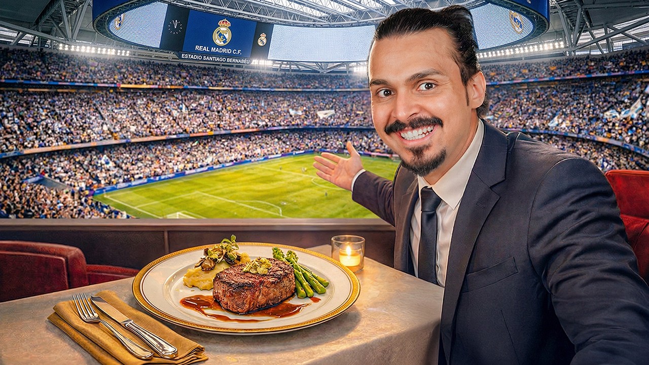 جربت مقعد VIP في ريال مدريد VS برشلونة