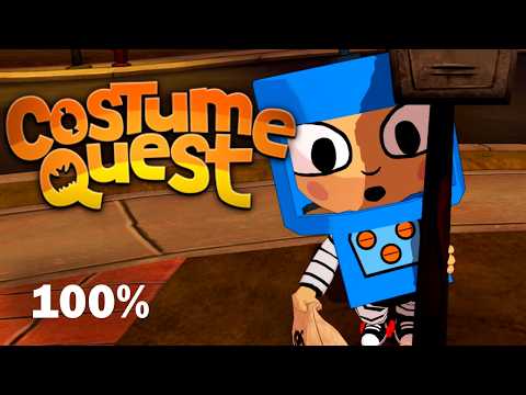 COSTUME QUEST (100%) | Full Game | (No Commentary)