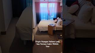 Virgin Voyages Valiant Lady Sea Terrace Cabin 9042A Tour