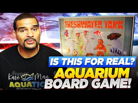 The Aquarium Hobby Board Game - Freshwater Tank (Super Fun & Educational)