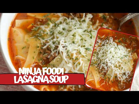 Ninja Foodi Lasagna Soup (Gluten-Free Optional)