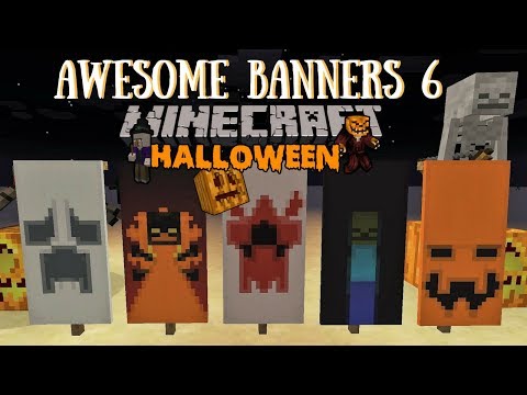 MindyTV - ✔ 5 AWESOME MINECRAFT BANNER DESIGNS WITH TUTORIAL! #6