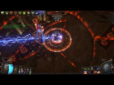 Aurastacker going very well with Crackling Lance for bossing.