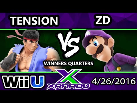S@X 147 - ZD (Luigi) Vs. Arc | Tension (Ryu, Fox) SSB4 Winners Quarters - Smash Wii U - Smash 4