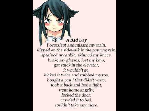 English juzz chant : A Bad Day