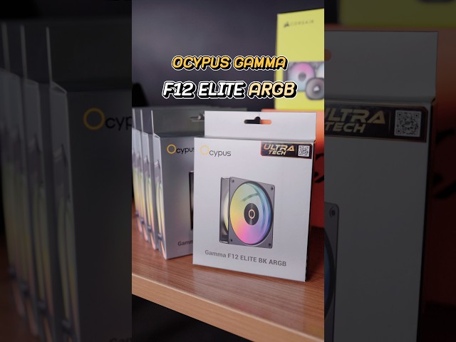 OCYPUS GAMMA F12 ELITE พัดลมคอมที่ราคาถูก...แต่ดีมากกกกก 