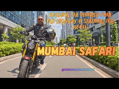 Reaching the Mumbai-Pune Old Highway at Shedung Toll booth