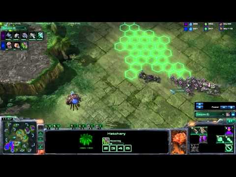 HerdULiek SC2 Cast - 1v1 ZvT Teppen (Zerg) vs Crusader (Terran) Starcraft 2 HD