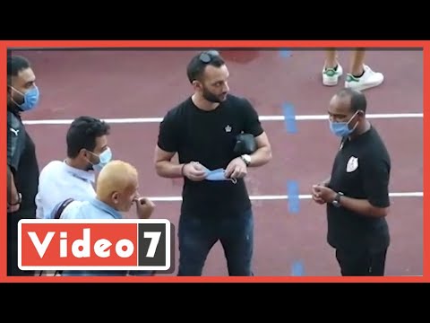 حوار خاص بين أمير مرتضى وعبد الظاهر السقا قبل لقاء المصري والزمالك