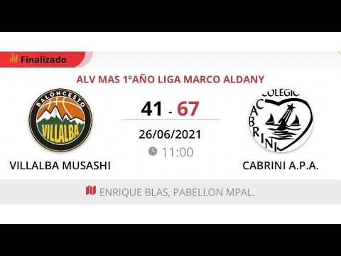 Alevin masc 2010 VILLALBA MUSASHI - CABRINI