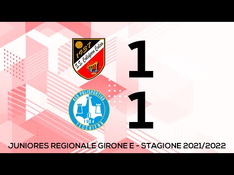 Juniores Regionale 2021/2022 - Colleferro v Tecchiena