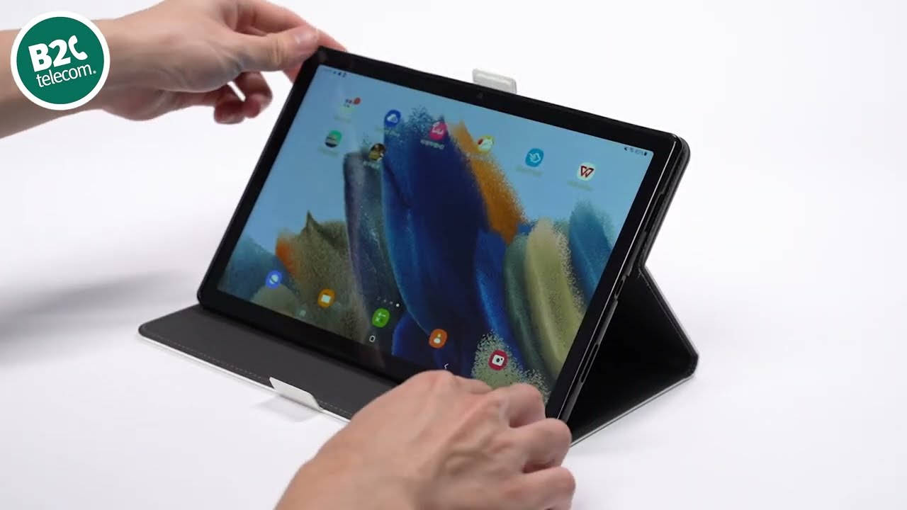 B2C Telecom - Book Case Samsung Galaxy Tab Hoes met Standaardfunctie