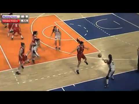 29.11.2015. ZKK Radivoj Korac - ZKK Crvena Zvezda - 1. poluvreme / kadetska liga Srbije