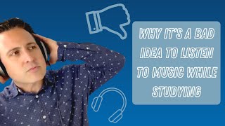 Why It's a BAD Idea to Listen to Music While Studying for the SAT