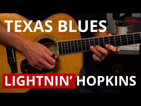 3 Lightnin' Hopkins Moves to Add Texas Blues Swagger (Step-by-Step)