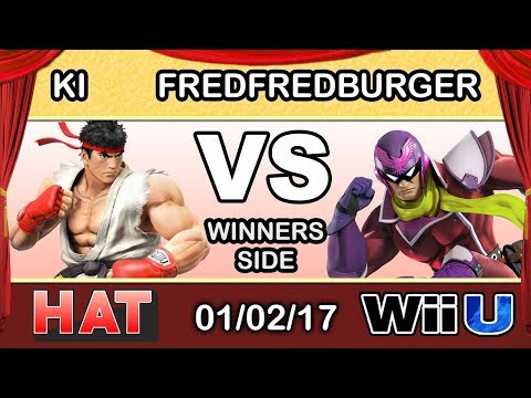 HAT 3 - DCG WC | Ki (Ryu) Vs. FredFredBurger (Captain Falcon) Winners Side - Smash 4