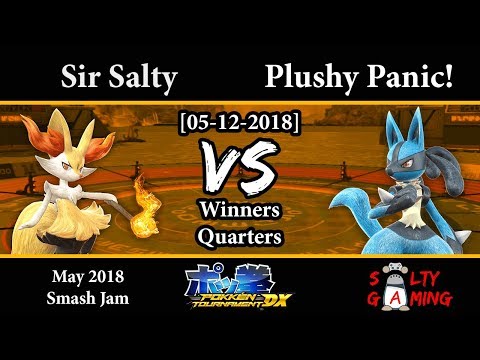 [2018-05-12] Pokkén - Sir Salty (Braixen) vs Plushy Panic! (Lucario) WQ