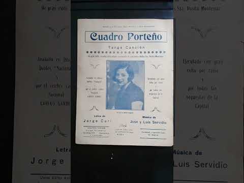 "Cuadro Porteño"(tango)18-5-1927 -D.5142-B -Osvaldo Fresedo y su Orq. (Error Part. No Grab.C.Gardel)