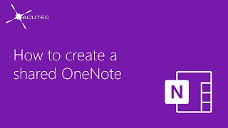 How to create a shared OneNote