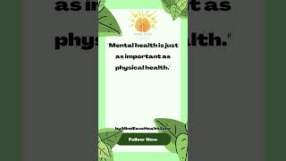 Mental health is just as... #mentalhealth #mental #mentalillness  #anxietyawareness