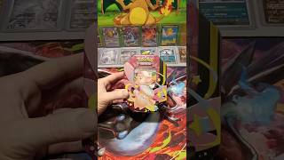 4 Packs 1 tin! Worth it? 👀 #pokemon #pokemoncards #opening #op #pokemontcg #fy #yt #pokemonchannel