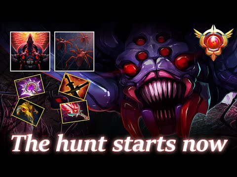 Dota 2 : GRANDMASTER BROODMOTHER defeating them ALL  in 7.39c 🔥