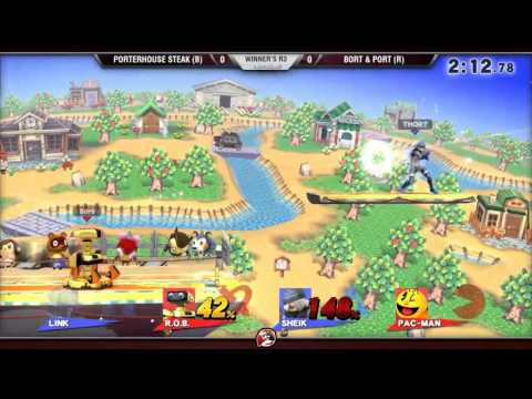 1/28/16 VS Doubles - Winners R3 - PorterHouse Steak (B) vs Bort & Port (R)