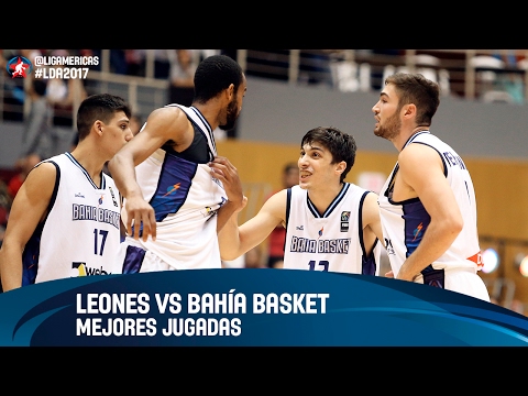 Leones (PUR) vs Bahía Basket (ARG) - Mejores Jugadas - Grupo D - DIRECTV Liga de las Americas 2017