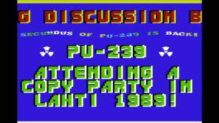 Pu-239 in Lahti (demo)for the Commodore VIC-20 / Commodore VC-20