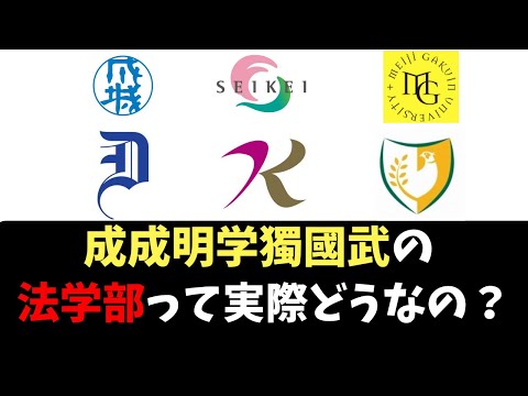 経営学科 成成明学獨國武の法学部ってどうなの？【成城/成蹊/明治学院/獨協/國學院/武蔵】