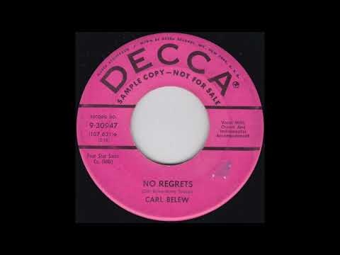 Carl Belew - No Regrets (1959)