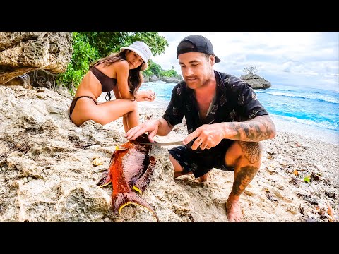 Catching Our Own Food On A Tropical Island