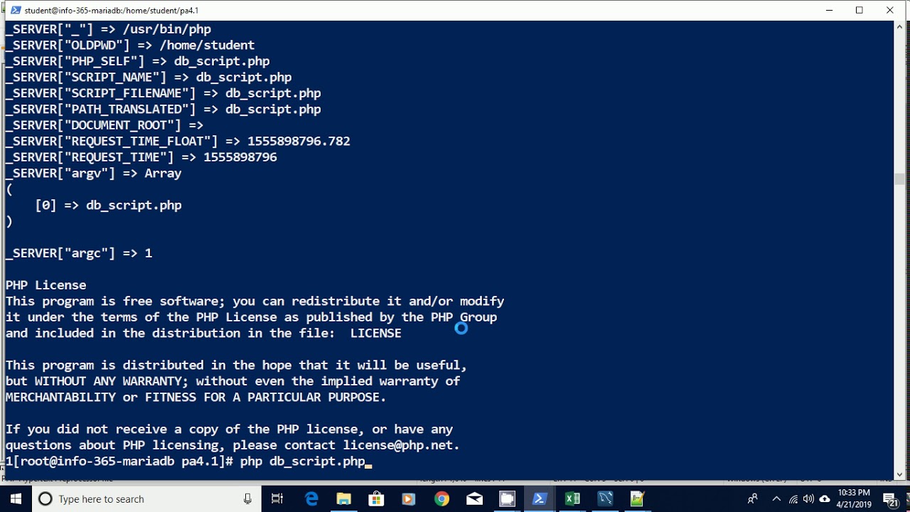 INFO-365 Practical Assignment 4: Creating and Importing a Database (Part 2)