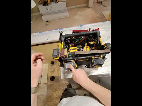 Dewalt T Stack Tote #dewalt #tstack  #tools #installation #woodworking #carpenter #milwaukeetools