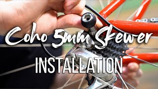 BURLEY Ballz QR - rychloupínací osa pro Coho XC