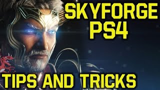 Skyforge PS4 Tips and Tricks - Daily FREE Credits - Abilities Unlock & more (Skyforge PS4 gameplay)