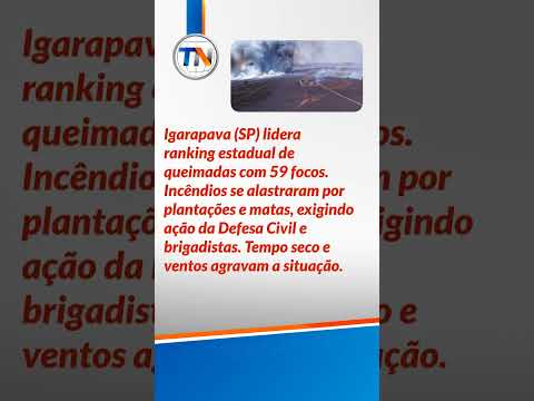 Igarapava em Alerta! Queimadas Disparam e Preocupam SP