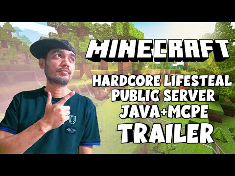 Minecraft Hardcore Lifesteal Public Server S2 Trailer