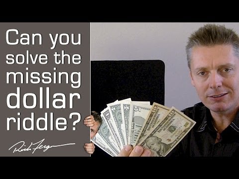 Mysterious Missing Dollar Riddle/Magic Trick