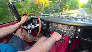 53-Years-Owned 1967 Jaguar XKE Driving