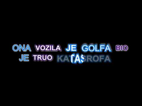 Djomla KS feat Nidza Bleja - GOLF (tekst)