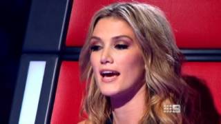 Delta Goodrem's  heartfelt moment