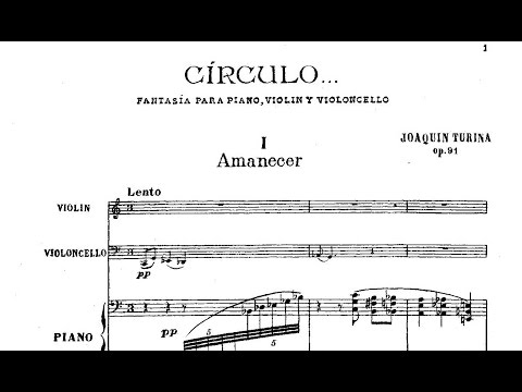 Joaquín Turina: Círculo Op. 91 (1936)