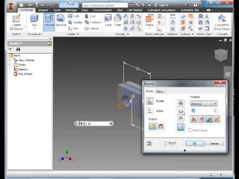 Inventor 2014 First model