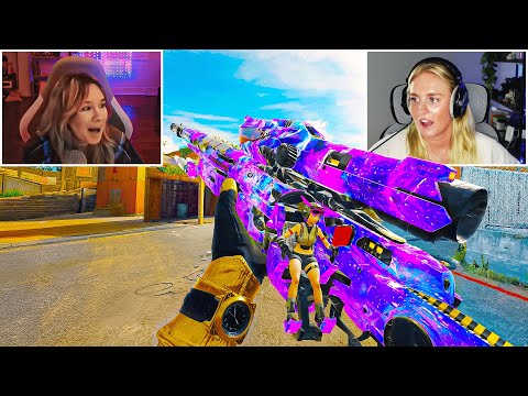 Entire Team of GIRL STREAMERS vs BAMS 💀