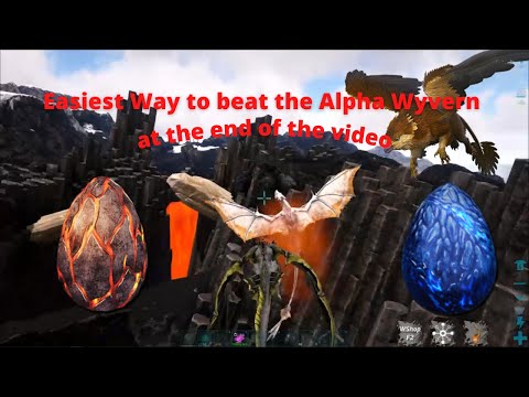 Ark Basics: How to get a Wyvern Egg! Bonus: How to beat the Alpha Wyvern