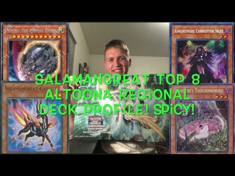 Yu-Gi-Oh! Altoona Regional Top 8 Danger?! Salamangreat Deck Profile! Ft. Gavin! Spicy Techs!