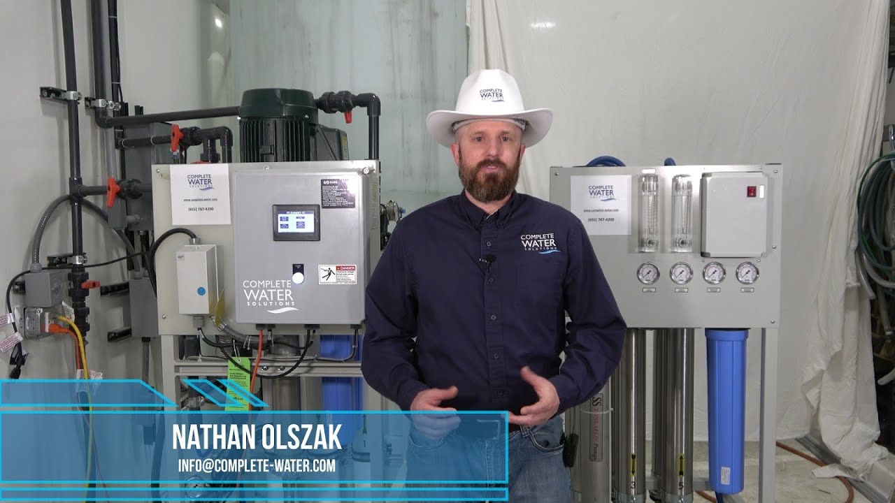 Osmonics E4 Reverse Osmosis (RO) & New LT4 Reverse Osmosis (RO)