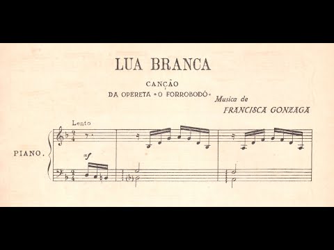 Chiquinha Gonzaga - Lua branca (transcr. J.  Octaviano) (André Pédico, piano)